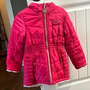 DKNY Pink Hooded Jacket
